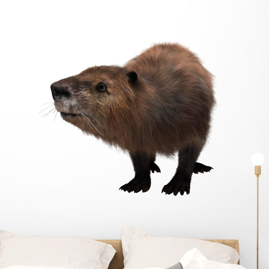 Beaver Wall Decal Design 2