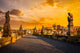 Charles Bridge and Prague Wall Decal