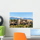 Alhambra Granada Vor Schneebedeckter Wall Decal