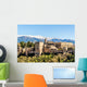 Alhambra Granada Vor Schneebedeckter Wall Decal