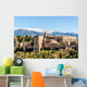 Alhambra Granada Vor Schneebedeckter Wall Decal
