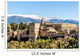 Alhambra Granada Vor Schneebedeckter Wall Decal