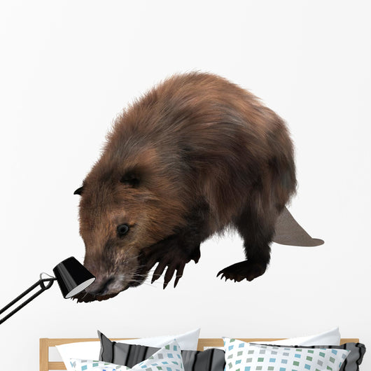 Beaver Wall Decal Design 1