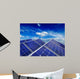Solar Battery Panels against Wall Decal