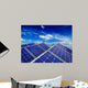 Solar Battery Panels against Wall Decal