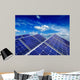 Solar Battery Panels against Wall Decal