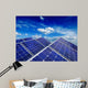 Solar Battery Panels against Wall Decal
