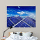 Solar Battery Panels against Wall Decal