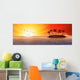 Panoramic with Tropical Island Wall Decal