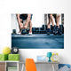 Muscular Man and Fit Wall Decal