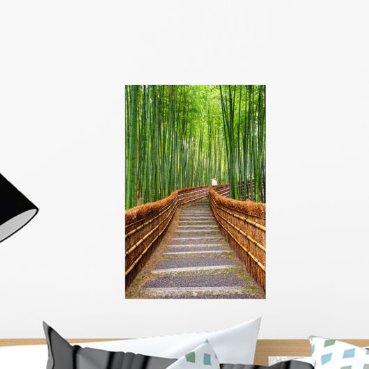 Path to Bamboo Forest Wall Decal