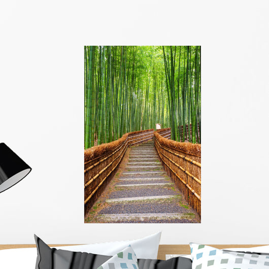 Path to Bamboo Forest Wall Decal