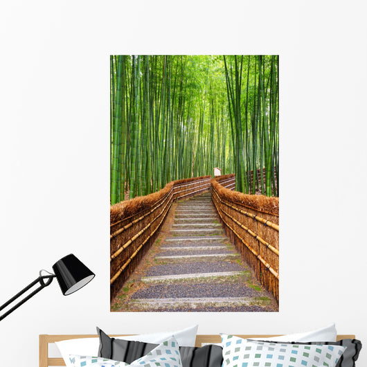 Path to Bamboo Forest Wall Decal