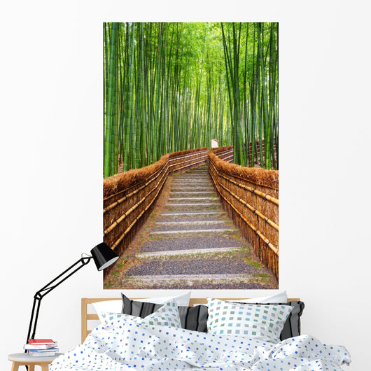 Path to Bamboo Forest Wall Decal