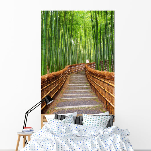 Path to Bamboo Forest Wall Decal