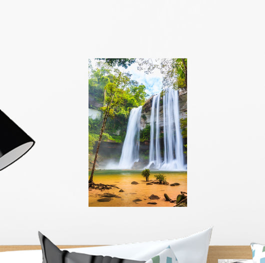Huai Luang Waterfall Ubon Wall Decal