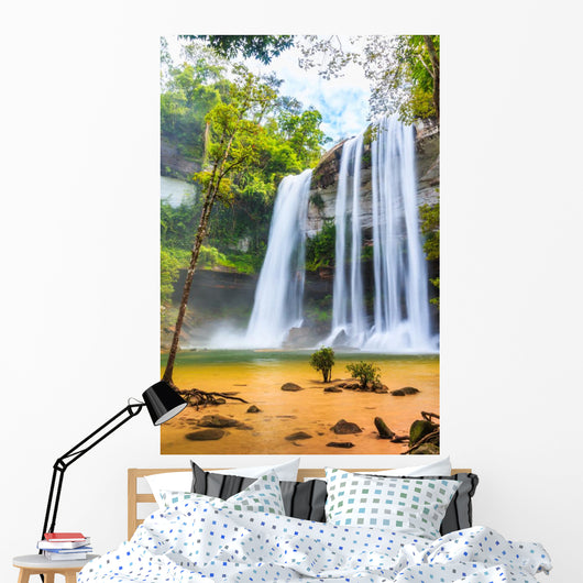 Huai Luang Waterfall Ubon Wall Decal