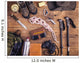 Equipment for Hiking Wooden Wall Decal