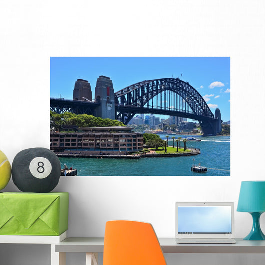Sydney Harbour and Harbour Wall Decal