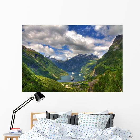 Geiranger Fjord Norway Wall Decal