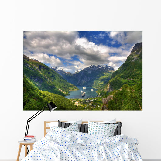 Geiranger Fjord Norway Wall Decal