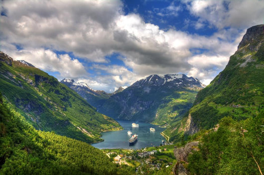 Geiranger Fjord Norway Wall Decal