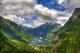 Geiranger Fjord Norway Wall Decal