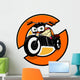 Motard Stamp Wall Decal