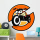 Motard Stamp Wall Decal