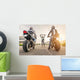 Illegal Motorbike Race Wall Decal