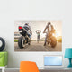 Illegal Motorbike Race Wall Decal