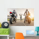Illegal Motorbike Race Wall Decal