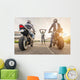 Illegal Motorbike Race Wall Decal
