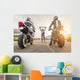 Illegal Motorbike Race Wall Decal