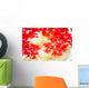 Colored Japanese Maple Leaf Wall Decal