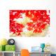 Colored Japanese Maple Leaf Wall Decal