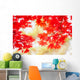 Colored Japanese Maple Leaf Wall Decal