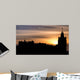 Edinburgh Silhouette Sunset Wall Decal