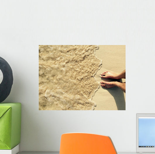 Sandy Feet Wall Decal