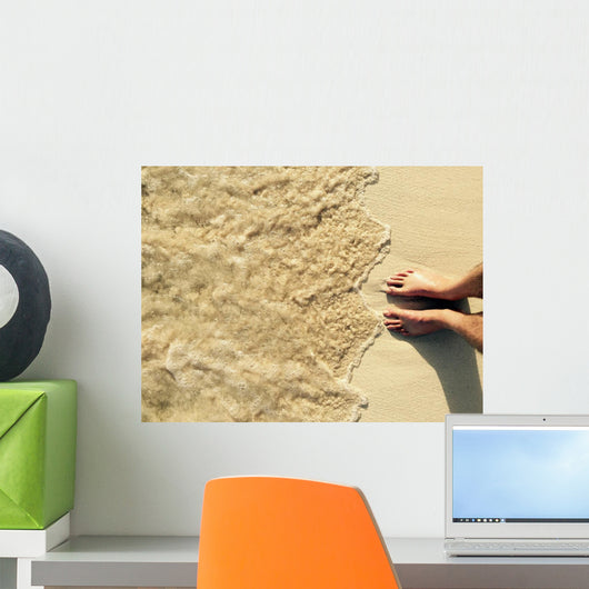 Sandy Feet Wall Decal