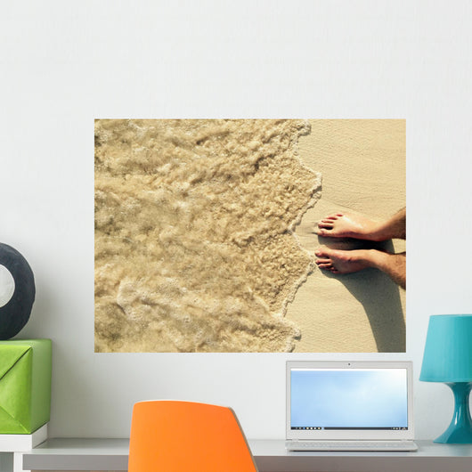 Sandy Feet Wall Decal