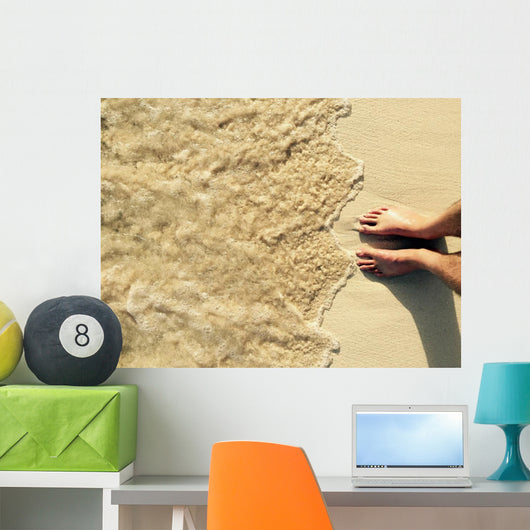 Sandy Feet Wall Decal