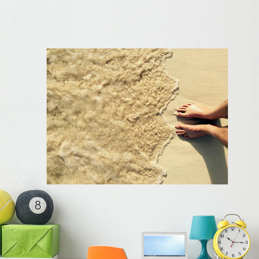 Sandy Feet Wall Decal