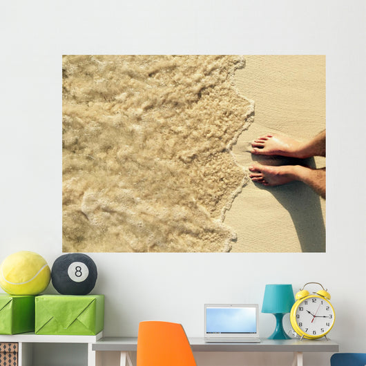 Sandy Feet Wall Decal
