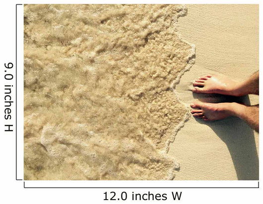 Sandy Feet Wall Decal