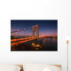 George Washington Bridge Spanning Wall Decal