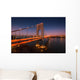George Washington Bridge Spanning Wall Decal