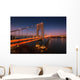 George Washington Bridge Spanning Wall Decal