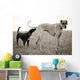 Embarrassed Great Dane Wall Decal