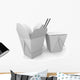 Carryout Containers for Chinese Wall Decal